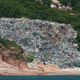 Image for article titled Here’s how huge amounts of trash from the Pearl River Delta washed up on Hong Kong’s shores